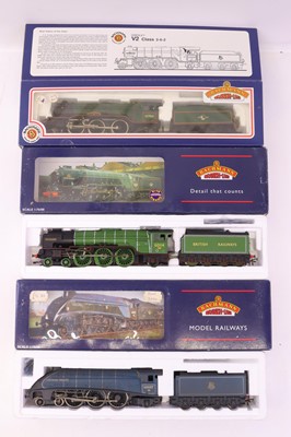 Lot 428 - Three Bachmann 00 gauge locos to include an A4...