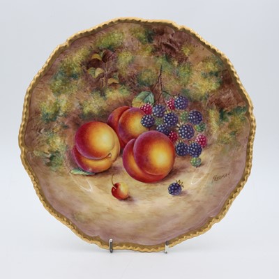 Lot 35 - Harry Ayrton for Royal Worcester - a porcelain...