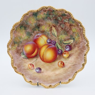 Lot 34 - Harry Ayrton for Royal Worcester - a porcelain...