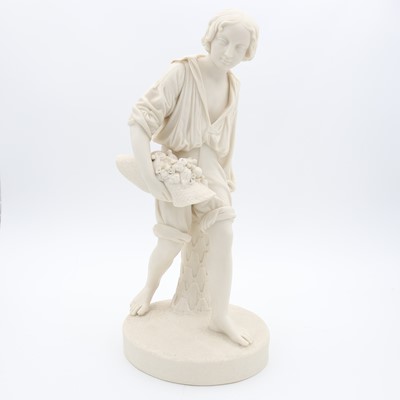 Lot 1 - A Copeland parian figure 'Paul', circa 1900,...