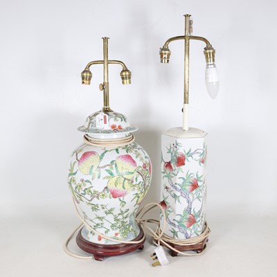 Lot 6 - A contemporary Chinese porcelain jar and cover...