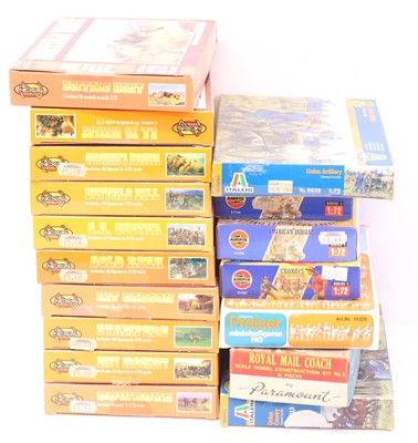 Lot 48 - Collection of 1/72nd scale boxed war gaming...
