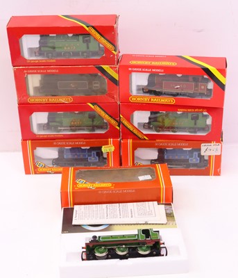 Lot 565 - Eight Hornby 00 gauge small locos to include a...