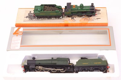 Lot 367 - Two 00 gauge kit built locos to include a Dean...
