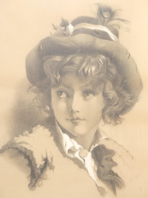Lot 503 - Late 19th century English school - Portrait of...