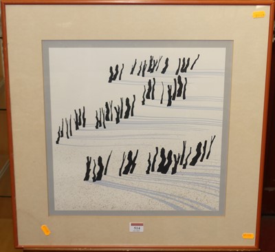 Lot 514 - Late 20th century school - Untitled, mixed...