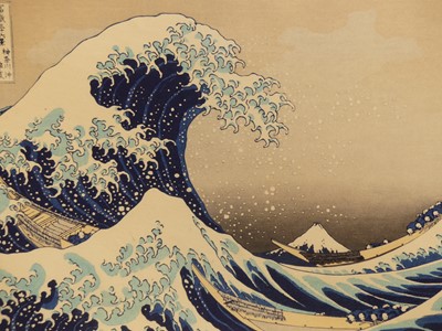 Lot 537 - After Katsushika Hokusai - The Great Wave off...