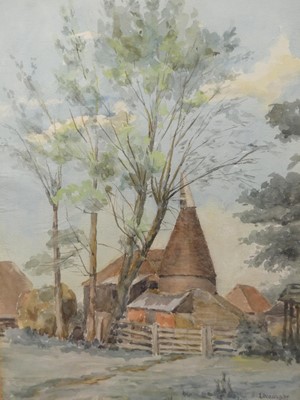 Lot 543 - Lena Dearing - A farm near Tenterden, Kent,...