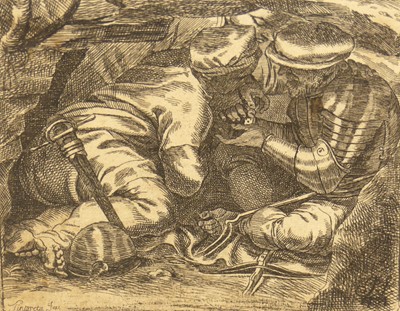 Lot 556 - Jacopo Tintoretto (1519-1594) - Young soldiers,...