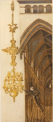 Lot 560 - Jen Parker - Lighting the Candelabrum,...