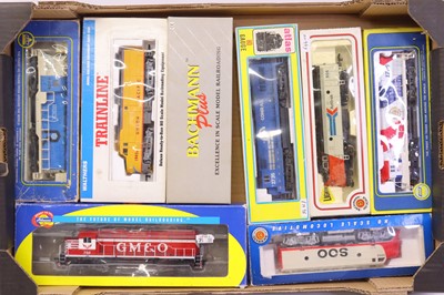 Lot 745 - One tray containing various HO gauge American...