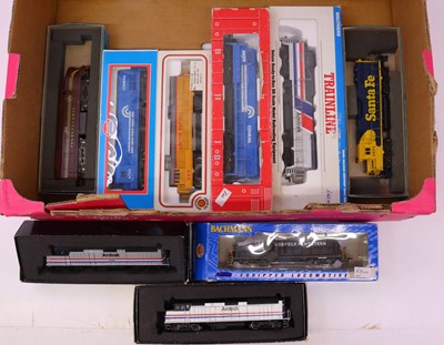Lot 748 - One tray containing various HO gauge American...