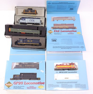 Lot 749 - One tray containing various HO gauge American...