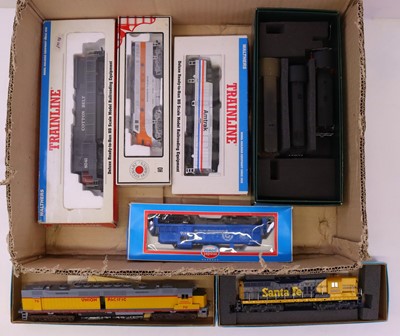 Lot 755 - One tray containing various HO gauge American...