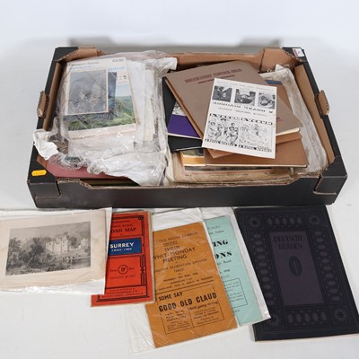 Lot 70 - A collection of ephemera and periodicals, to...