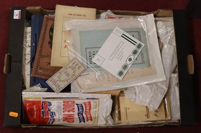 Lot 74 - A collection of ephemera, to include Hay, Ian,...