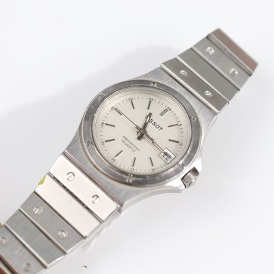 Lot 335 - A lady's Tissot Seastar steel cased quartz...