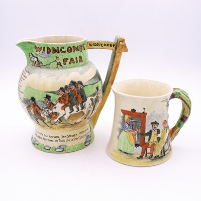 Lot 104 - A Crown Devon Fieldings musical 'Widdicombe...