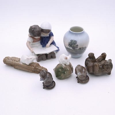 Lot 115 - A collection of Royal Copenhagen, to include a...
