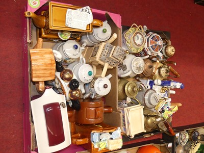 Lot 166 - A collection of novelty teapots, to include an...