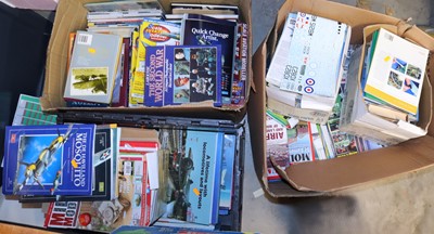 Lot 294 - Three boxes containing various modelling books...