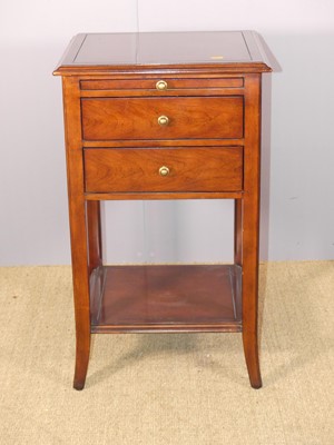 Lot 623 - A contemporary Multiyork cherry wood...