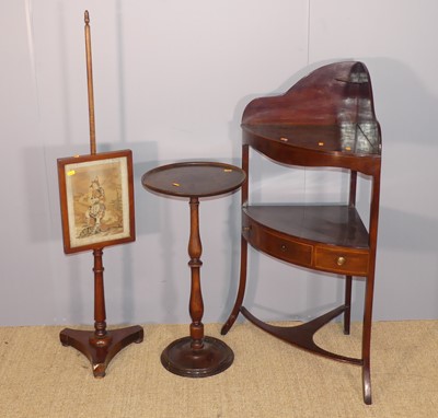 Lot 652 - 19th-century mahogany occasional furniture, to...