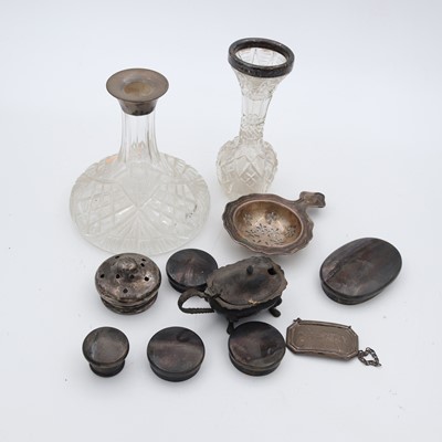 Lot 236 - Elizabeth II silver tea strainer, Robert...