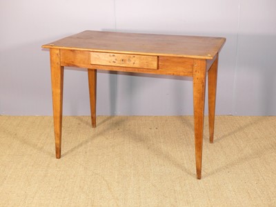 Lot 663 - A provincial French fruitwood compact...