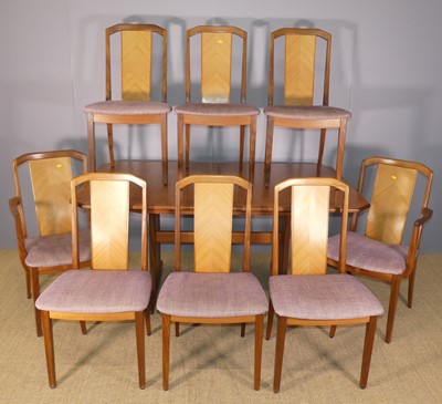 Lot 669 - G-Plan - a teak dining suite from the 'Chevron'...