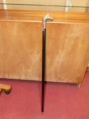 Lot 173a - A reproduction novelty walking stick, having a...