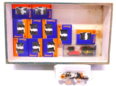 Lot 379 - A collection of Roco 009 gauge quarry rolling...
