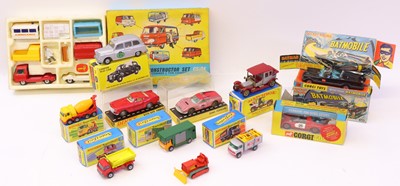 Lot 222 - Mixed collection of various vintage diecast to...