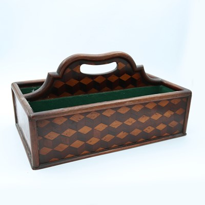 Lot 124 - An early 19th century rosewood and satinwood...