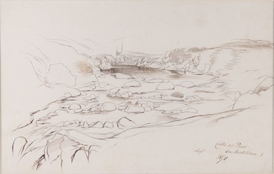 Lot 175 - Edward Lear (1812-1888) - Certosa del Pesio...