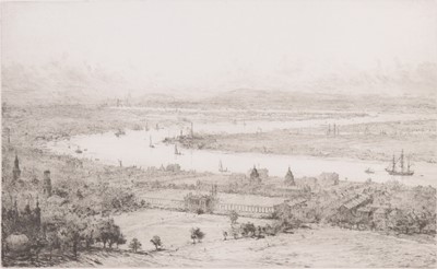 Lot 176 - William Lionel Wyllie (1857-1931) - View of...