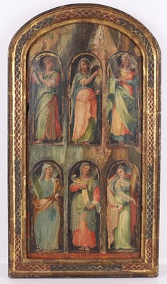 Lot 194 - 18th century(?) Italian school - Six standing...