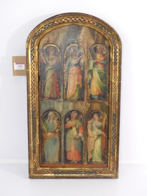 Lot 194 - 18th century(?) Italian school - Six standing...