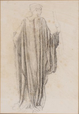 Lot 183 - Edward Coley Burne-Jones (1833-1898) - Drapery...
