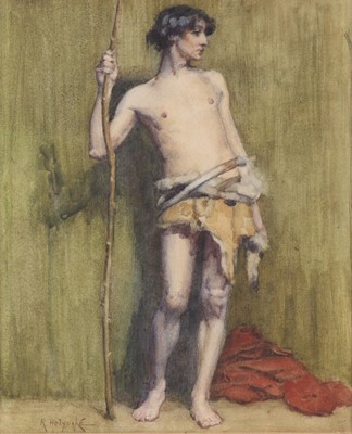 Lot 171 - Rowland Holyoake (1861-1928) - The young...