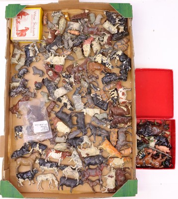 Lot 302 - One tray containing various Britains Lead...