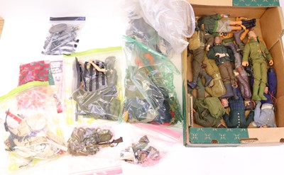 Lot 301 - Two trays containing various Action Man...