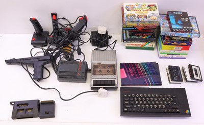 Lot 291 - Spectrum Sinclair ZX personal computer system...
