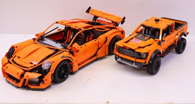 Lot 59 - Two built Lego Models to include a Lego...