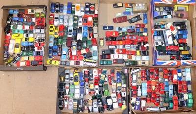 Lot 228 - 6 trays containing a large collection of loose...