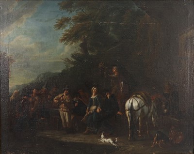 Lot 170 - Pieter van Bloemen (1657-1721) - Minstrels...