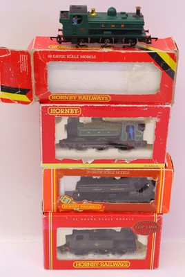 Lot 597 - Four Hornby 00 gauge tank locos: R2186B 0-6-0...