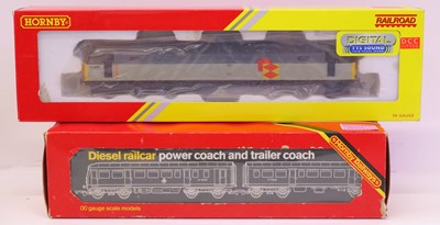 Lot 608 - Two 00 gauge Hornby locos: R3393TTS Class 47...