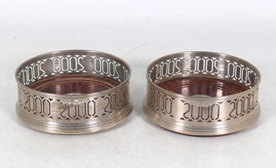 Lot 278 - A pair of millennium commemorative...