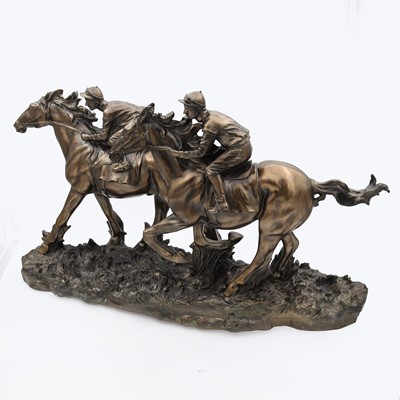 Lot 38 - A Fairest Ware bronzed competition table...